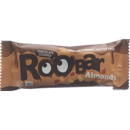 Шоколадна плитка Roobar з мигдалем 30 г