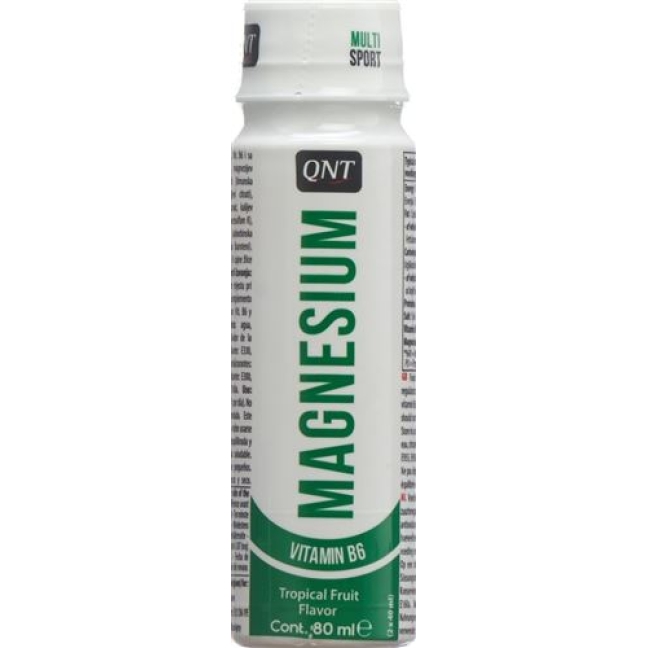 Qnt Magnesium Vit B6 Shot Tropical Frui 80ml