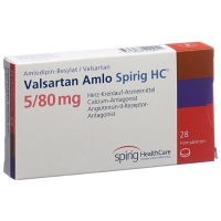 Valsartan Amlo Spirig HC Filmtable 5/80 мг 98 шт