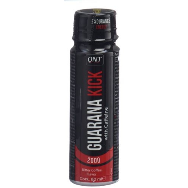 QNT Guarana Kick 2000 Shot Guarana+Caffeine 80 мл