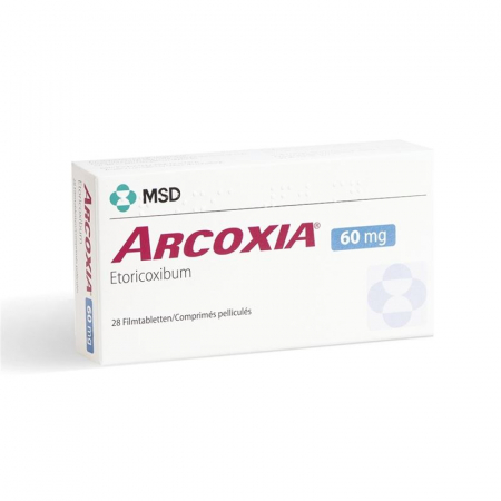 Аркоксиа 60 мг 28 таблеток покрытых оболочкой