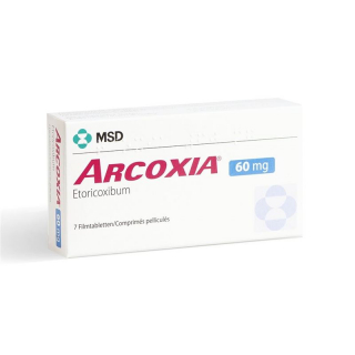 Аркоксиа 60 мг 7 таблеток покрытых оболочкой