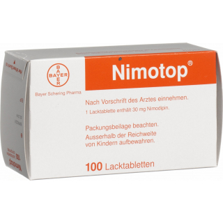 Нимотоп 30 мг 100 таблеток покрытых оболочкой