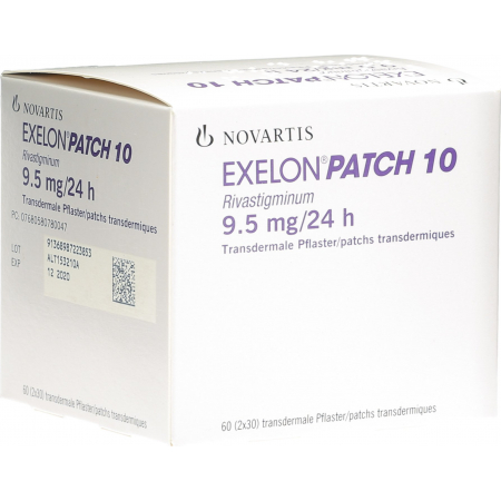 Экселон Патч 10 (9,5 мг/сутки) 60 трансдермальных матричных пластырей
