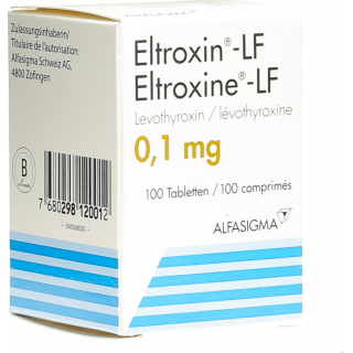 Эльтроксин-ЛФ 0,1 мг 100 таблеток