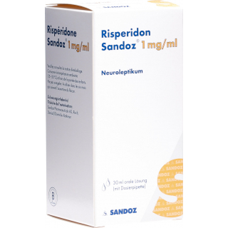 Рисперидон Сандоз раствор 1 мг/мл флакон 30 мл