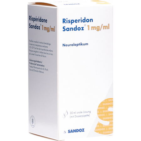 Рисперидон Сандоз раствор 1 мг/мл флакон 30 мл