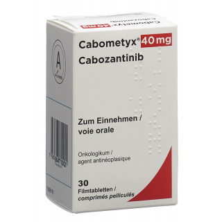 Кабометикс 40 мг 30 таблеток