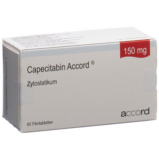 Капецитабин Аккорд 150 мг 60 таблеток