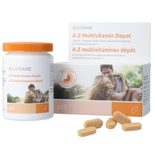 Ливсан A-Z Мультивитамин Депо 60 таблеток