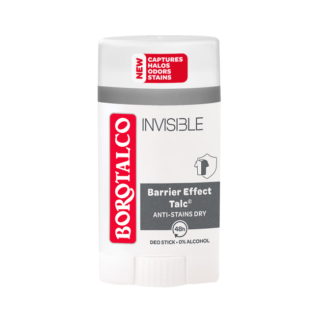Дезодорант Borotalco Invisible Stick 40 мл