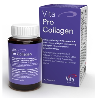 Vita Pro Collagen Capsules Glass 90 шт