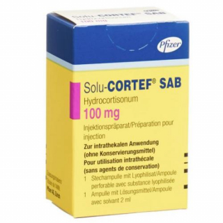 Solu Cortef SAB 100 mg 2 ml