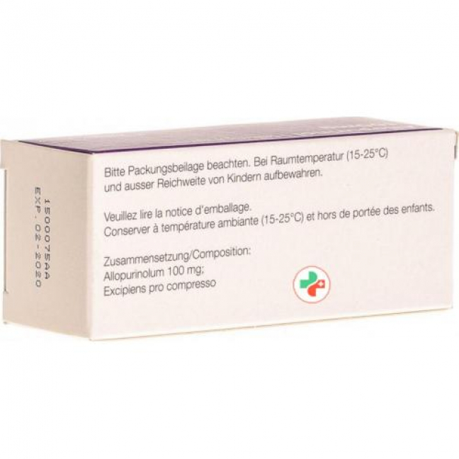 Аллопуринол Хелвефарм 100 мг 50 таблеток