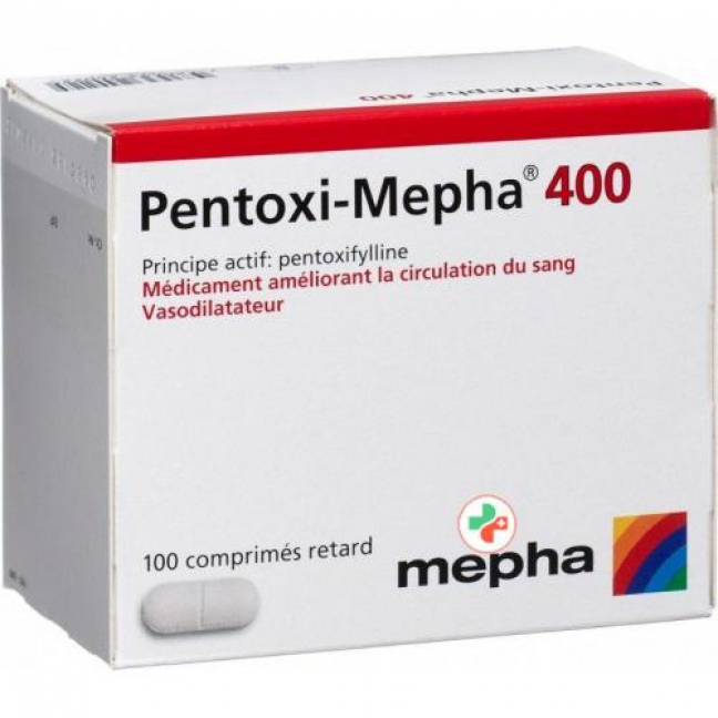 Пентокси Мефа 400 мг 100 ретард таблеток