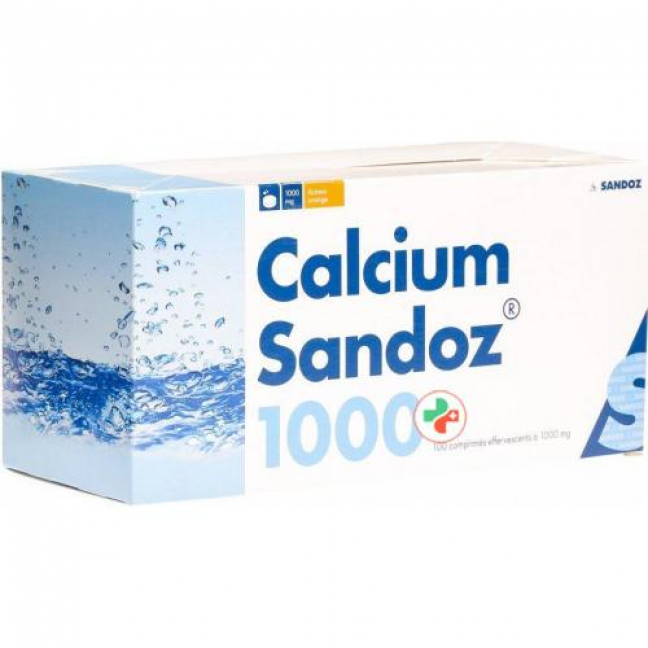 Кальций Сандоз 1000 мг 100 шипучих таблеток
