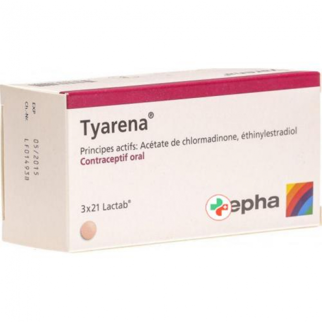 Тиарена 3 х 21 таблетка покрытая оболочкой