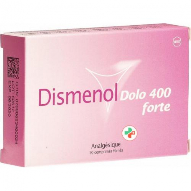 Дисменол Доло форте 400 мг 10 таблеток покрытых оболочкой