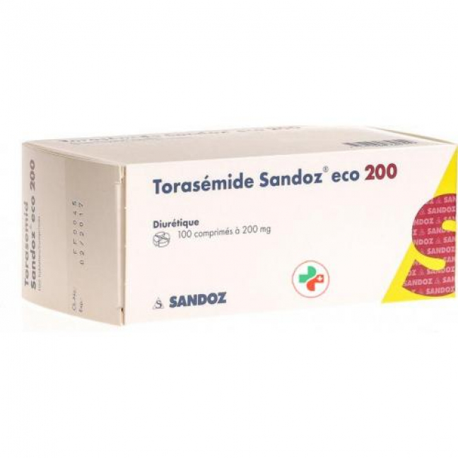 Торасемид Сандоз ЭКО 200 мг 100 таблеток