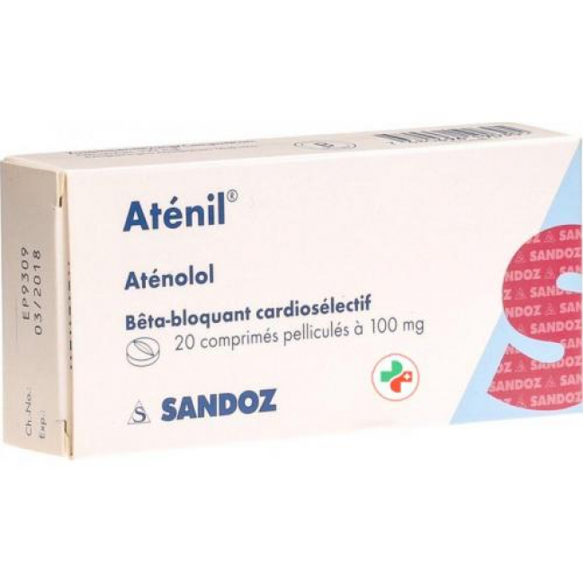 Atenil 100 mg 20 tablets