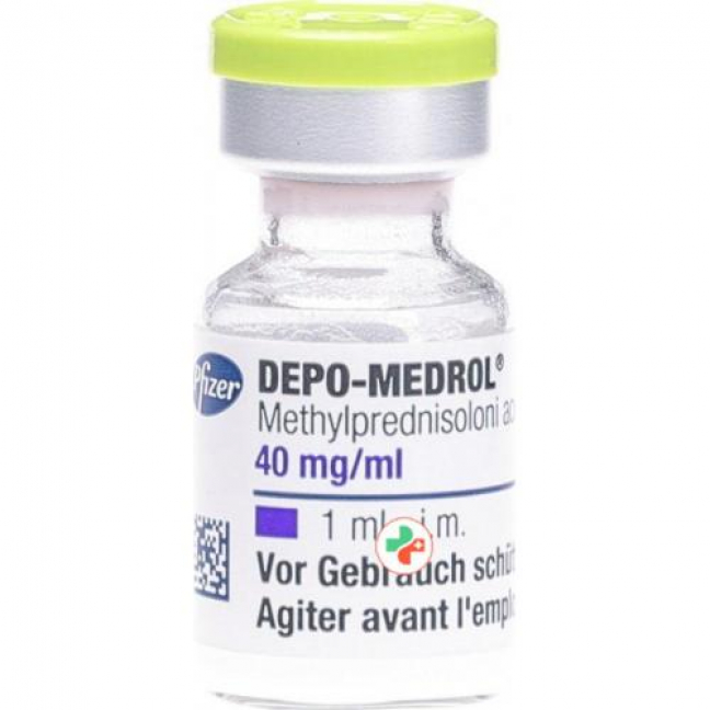 Депо-Медрол суспензия для инъекций 40 мг/мл флакон 1 мл 