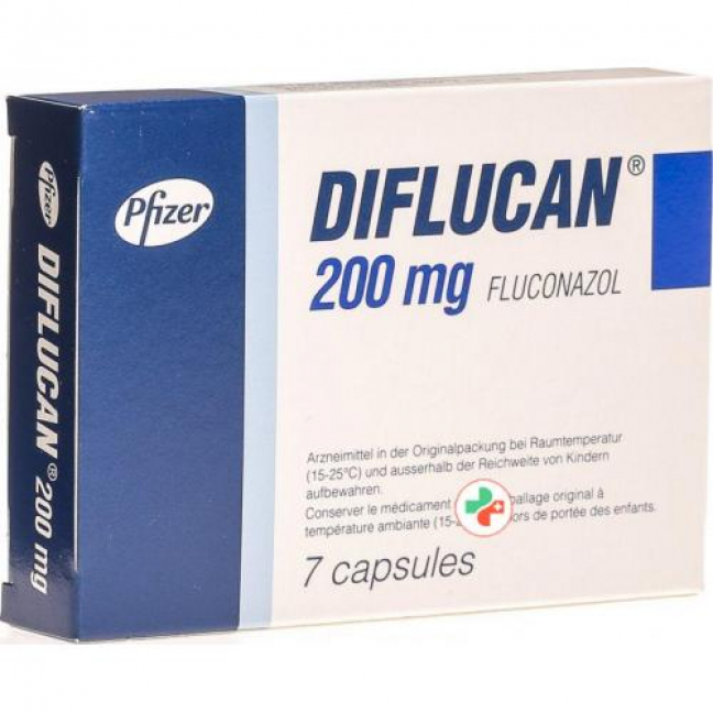 Дифлюкан 200 мг 7 капсул