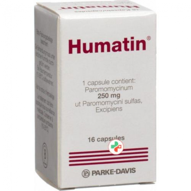 Хуматин 250 мг 16 капсул