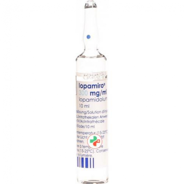 Iopamiro 300 mg/ml Ampulle 10 ml