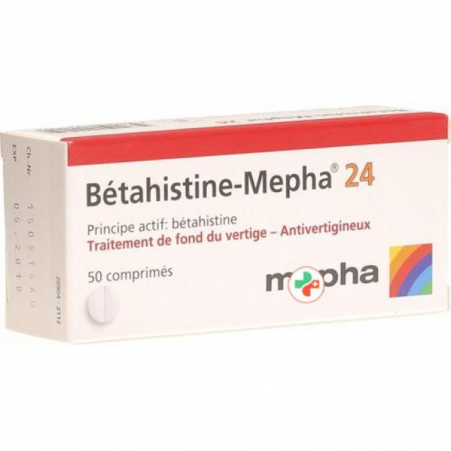 Бетагистин Мефа 24 мг 50 таблеток