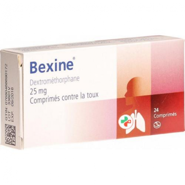 Бексин 25 мг 24 таблеток покрытых оболочкой 