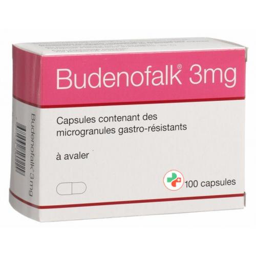 Буденофальк 3 мг 100 капсул  - АПТЕКА ЦЮРИХ