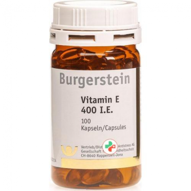 Burgerstein Vitamin E 400 I.E. 100 Kaps