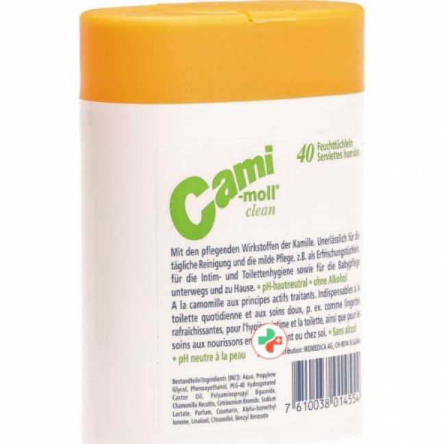 Cami Moll Clean Feuchttucher Box 40 штук