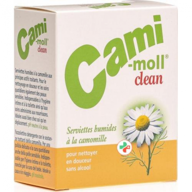 Cami Moll Clean влажные салфеткив пакетиках 10 штук