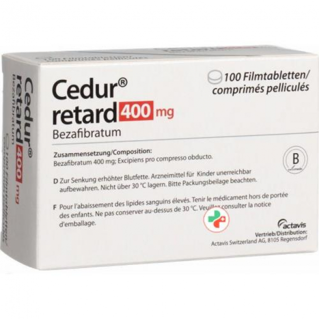 Цедур Ретард 100 мг 100 таблеток покрытых оболочкой