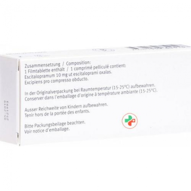 Ципралекс 10 мг 28 таблеток покрытых оболочкой 