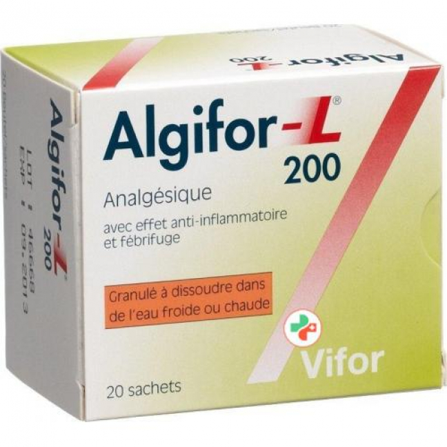 Алгифор-Л гранулы 200 мг 20 пакетиков