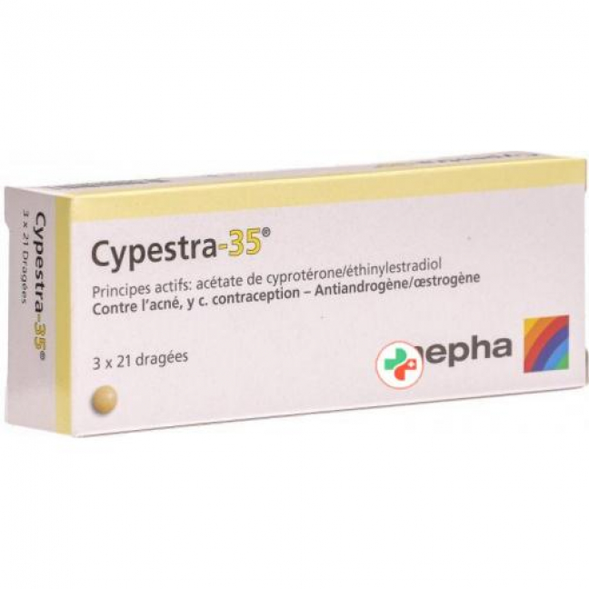 Сипестра-35 3 X 21 таблеток