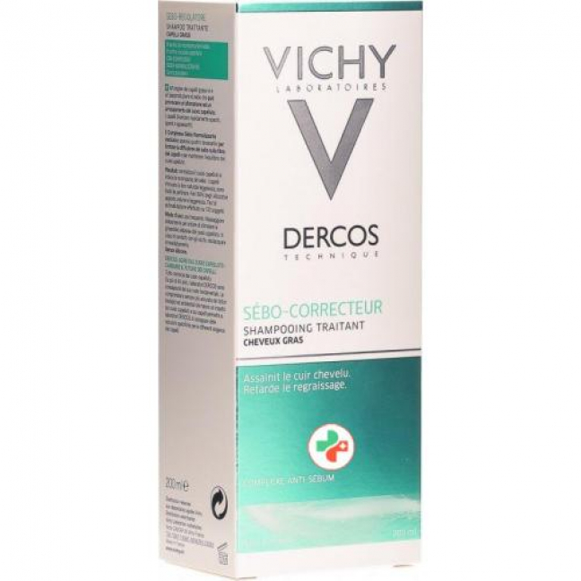 Vichy Dercos Shampoo Talgregulierend Fettiges Haar 200мл