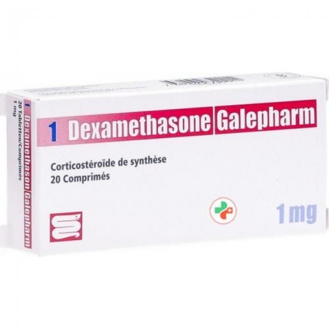 Дексаметазон Галефарм 1 мг 20 таблеток