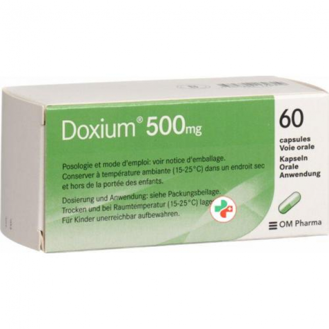 Доксиум 500 мг 60 капсул 