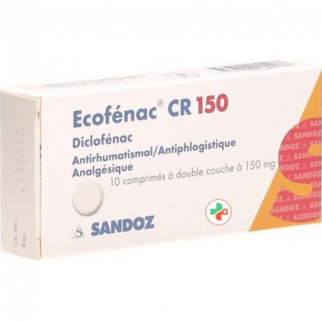 Экофенак СР 150 мг 10 таблеток