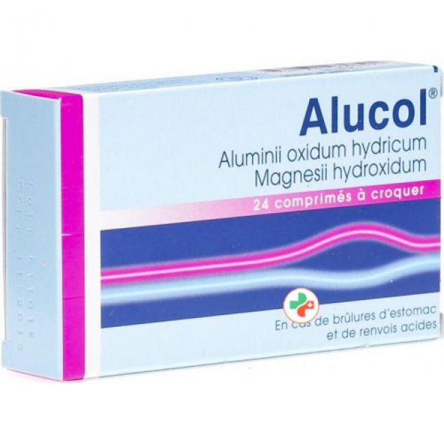 Алюкол 24 жевательные таблетки