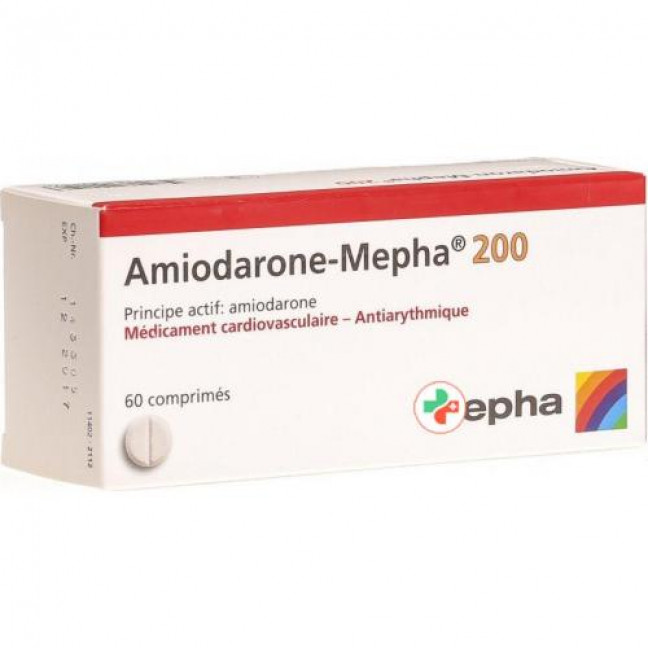 Амиодарон Мефа 200 мг 60 таблеток