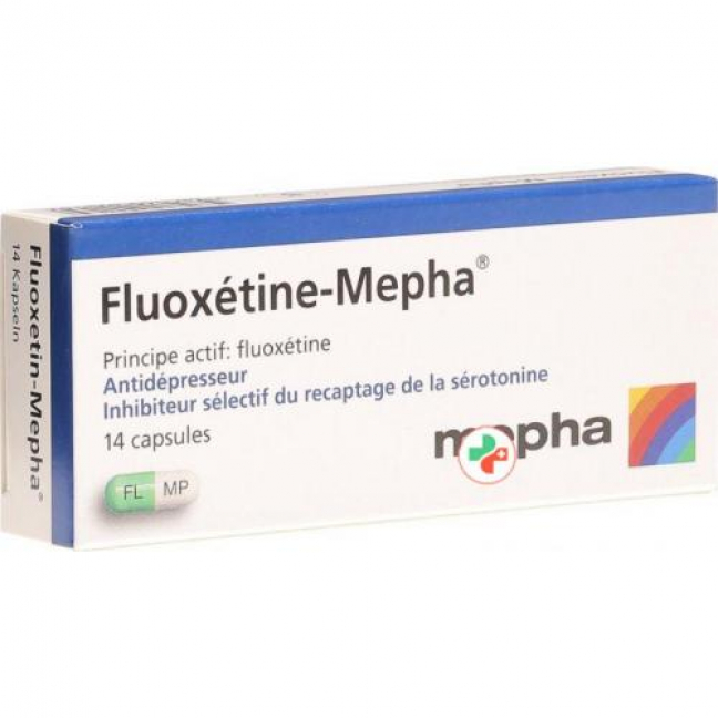 Флуоксетин Мефа 20 мг 14 капсул