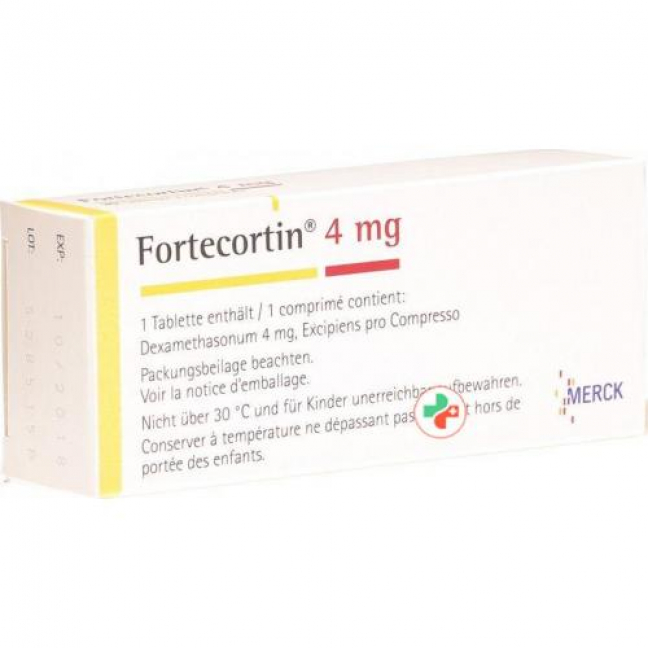 Фортекортин 4 мг 30 таблеток 