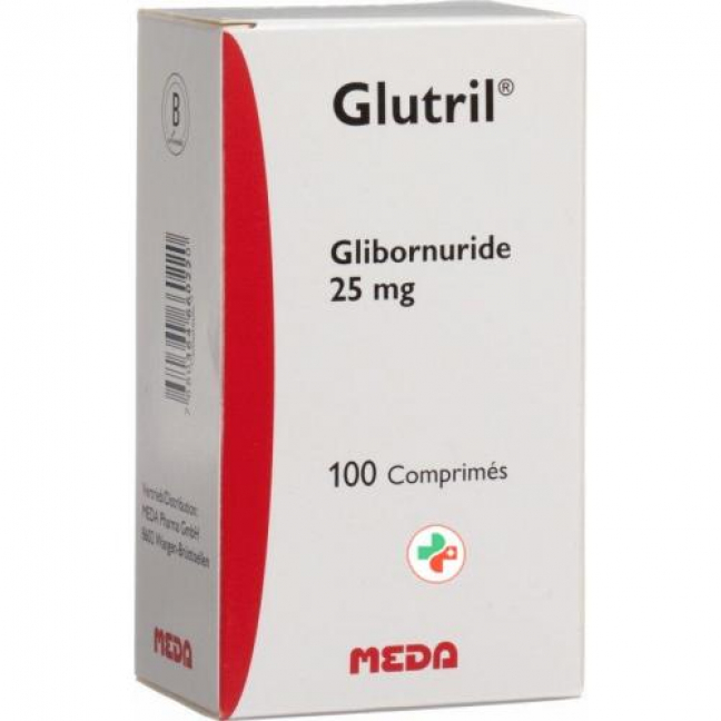 Glutril 25 mg 100 tablets