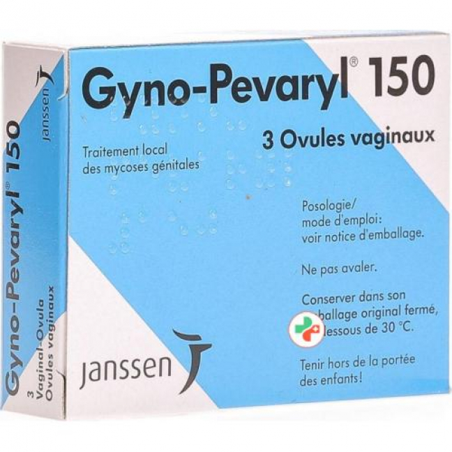 Гино-Певарил 3 вагинальных суппозитория по 150 мг
