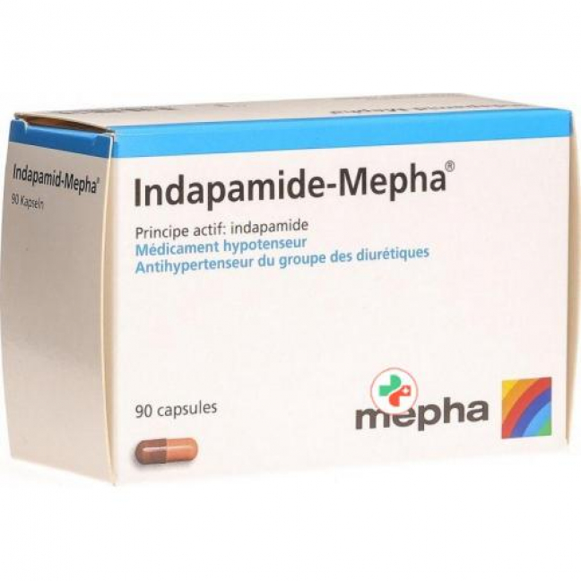 Индапамид Мефа 2,5 мг 90 капсул