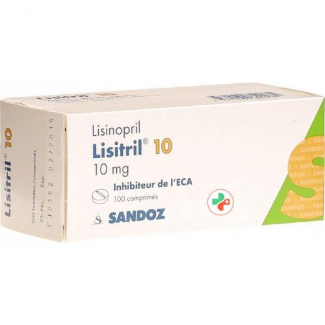 Лизитрил 10 мг 100 таблеток 